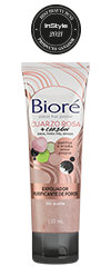 Bioré<sup>®</sup> Exfoliador Purificante de Poros con Cuarzo Rosa + Carbón